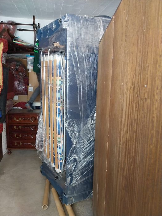 Sofa cama azul estimado