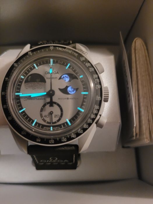 Omega Swatch/bioceramic mission to earthphase