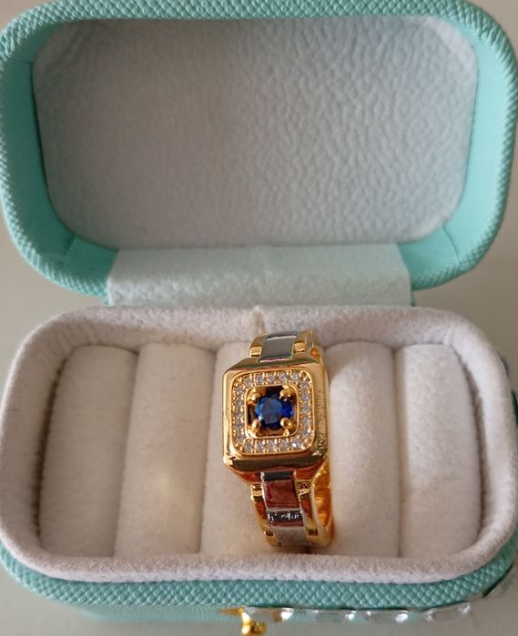 Sygnet męski nr 11 z szafirem