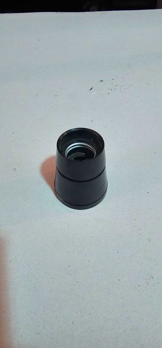 Ebonitowa lampa (oprawa) naścienna (5 sztuk)