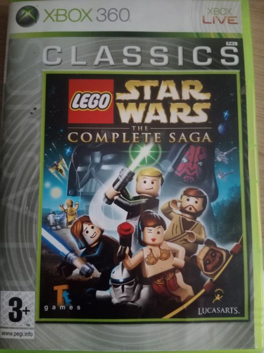 Gra LEGO star wars complete saga Xbox 360