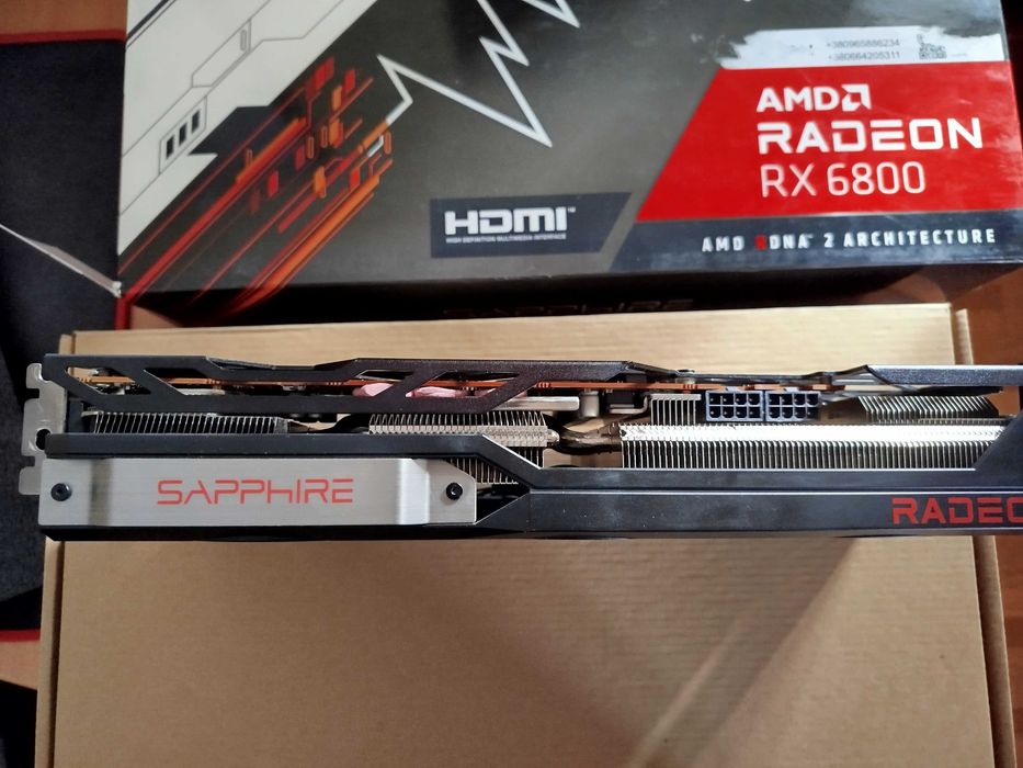 Відеокарта AMD Radeon RX 6800 16GB Sapphire Pulse