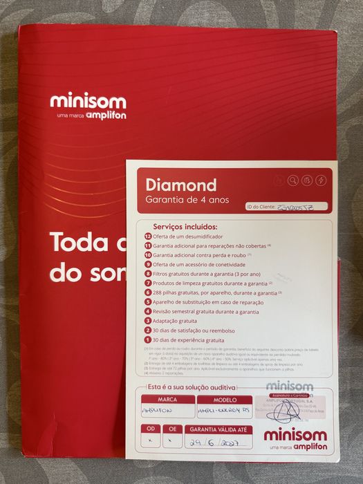 Aparelhos Auditivos Minisom (marca Amplifon) + Desumidificador + Controlo Remoto 2 - COMO NOVOS!!!