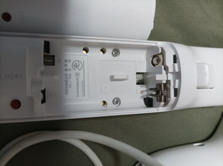 Conjunto de comando e nunchuck wii64172196596099122