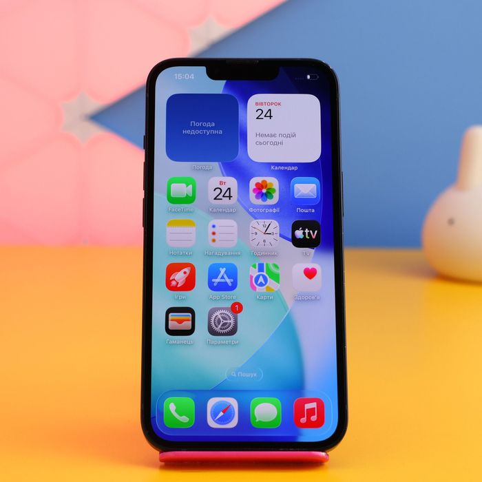 Смартфон Apple iPhone 13 128GB Midnight (159167) Б/У З ГАРАНТІЄЮ