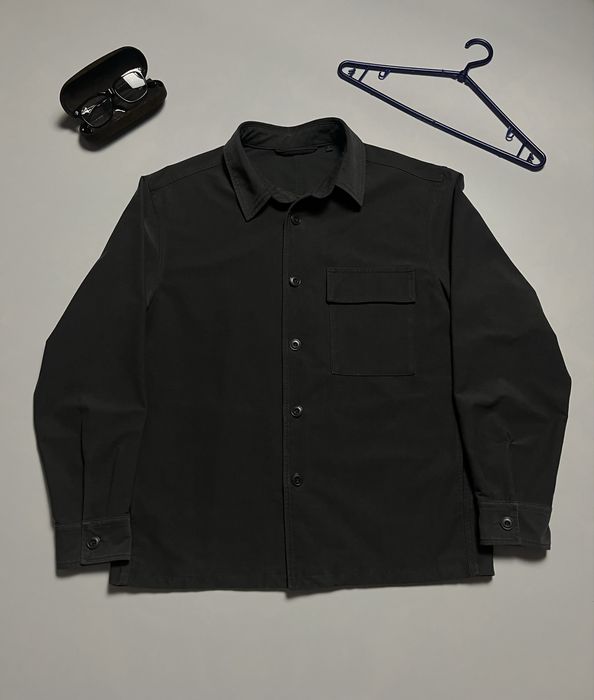 Uni qlo overshirt овершот юникло размер Л плотная рубашка