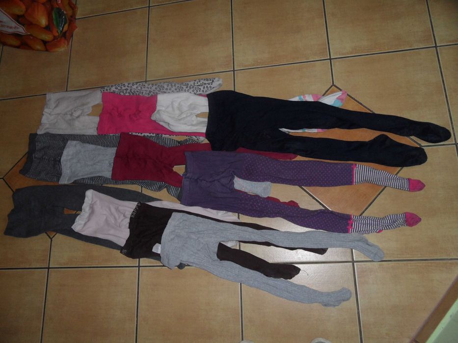 Rajstopy w różnych w różnych kolorach od 5 do 11 lat