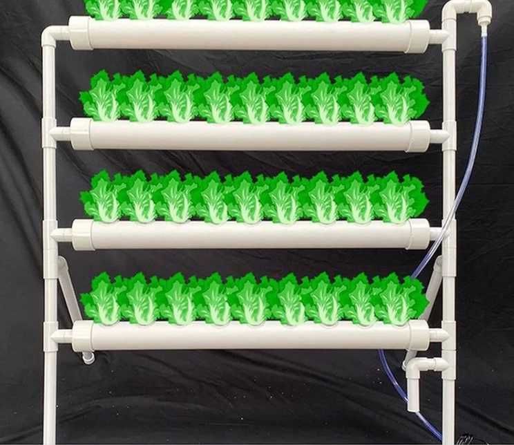 Набір для гідропонного вирощування OUKANING HG-WMTZXL-5295-EU-E, білий