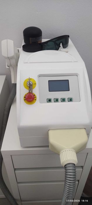 Laser NdYag para remoção de tatuagem e peeling de Hollywood
