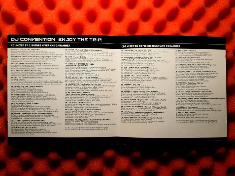 DJ Convention - Enjoy The Trip! (2xCD, 2001)