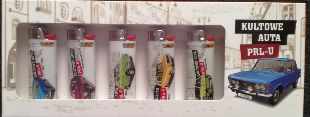 Kultowe auta prl zapalniczki
