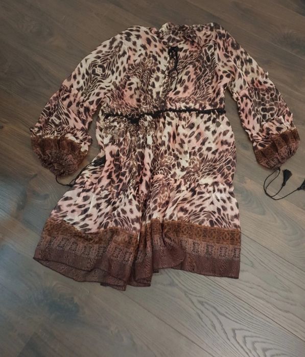 Sukienka nowa L boho Pantera