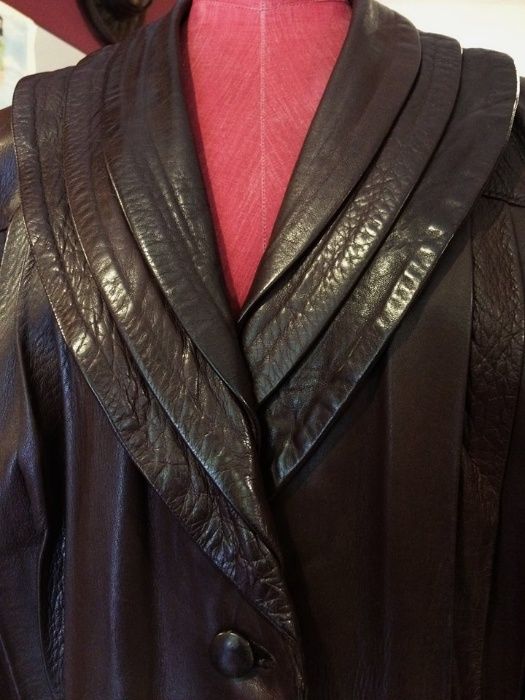 NUNEZ ANTILOPE - Casaco vintage em pele