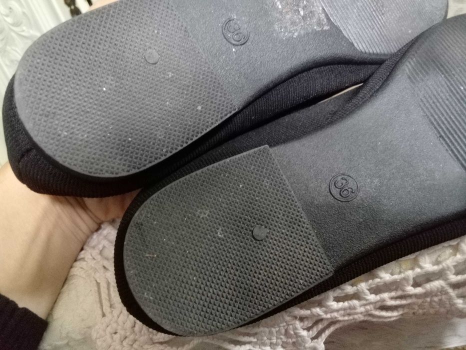 Caroline italy design buty baleriny damskie 36 czarne wiosna jesienne