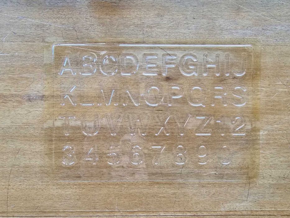 Quadro mágico com decalques