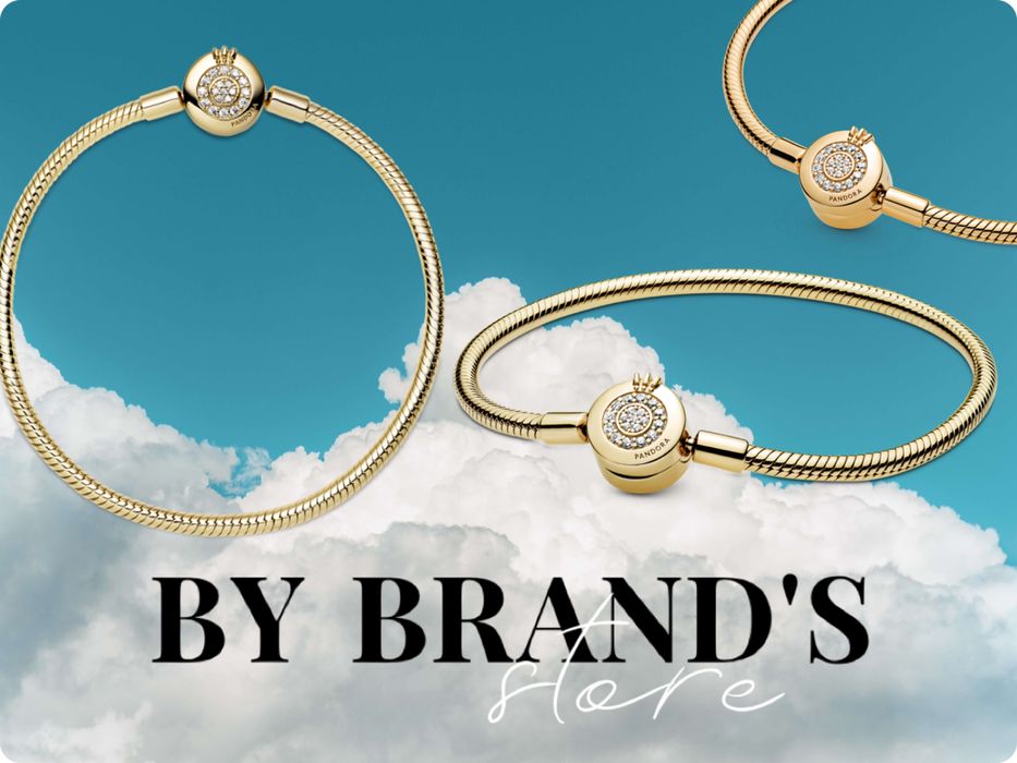Pandora shine пандора монограма браслет
