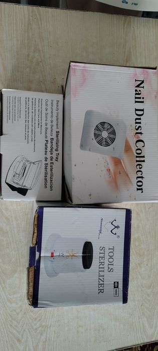 Стерилізатор для манікюру, витяжка, ванночка