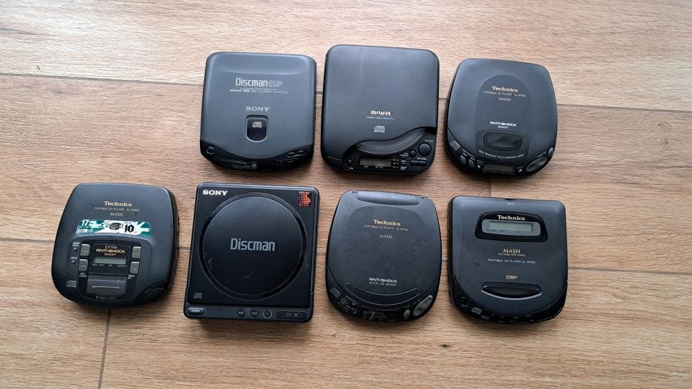 Discmen Sony Technics Aiwa