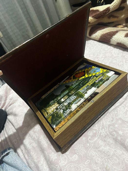 Caixa decorativa e de arrumos