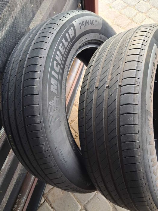 Zestaw 4 opon R17 215/65 99V - Michelin + Hankook