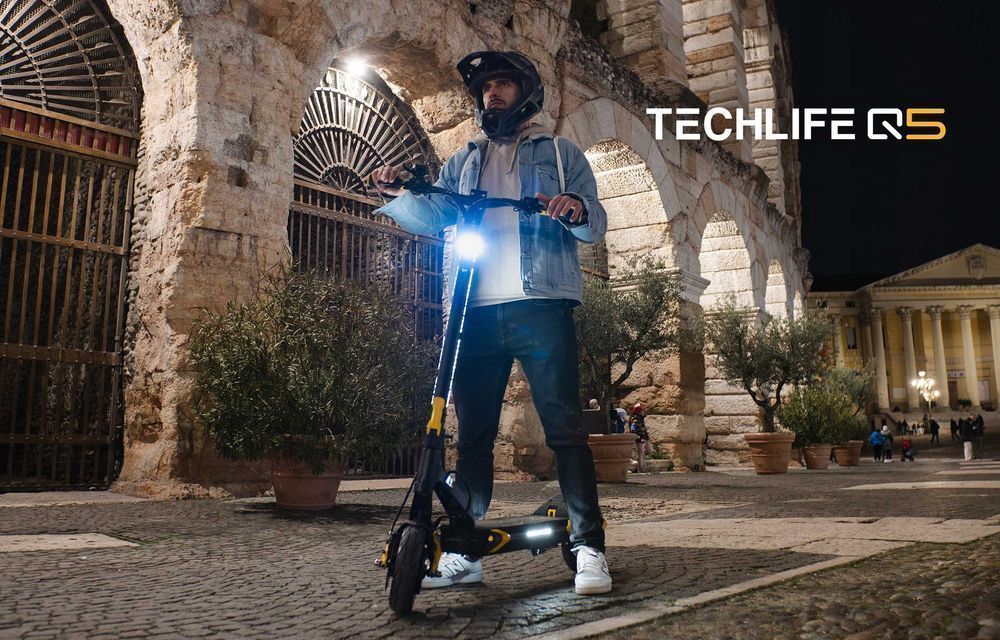 Hulajnoga Elektryczna Techlife Q5 RSX Zasięg 100km! 30Ah 52V Bateria Samsung, 3000W 70km/h TEVERUN Blade Mini, PILOT DO VMAX