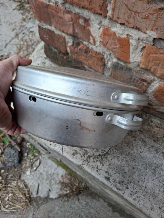 Кастрюля алюминевая (пароварка)