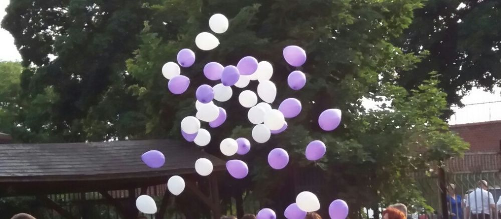 Balony box prezent
