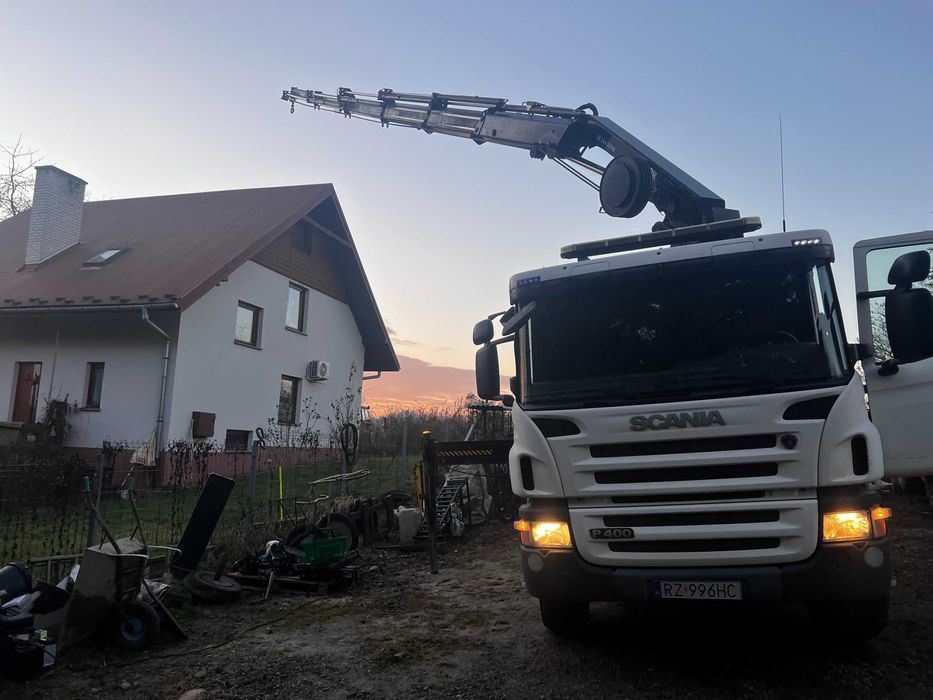 Usługi Żurawiem Samochodowym, Hakowiec, Man, Mercedes,HDS