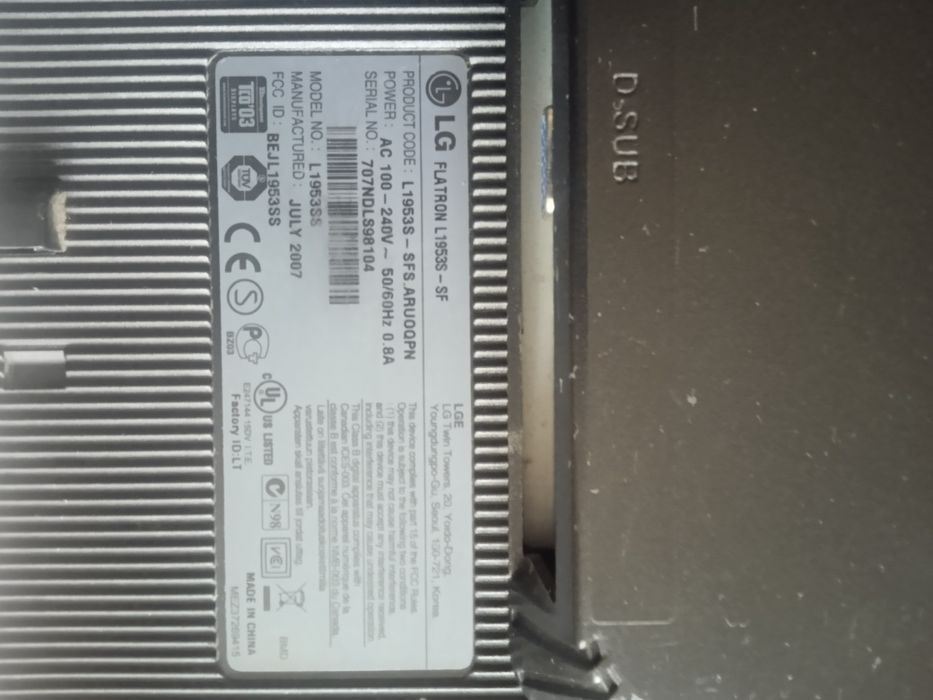 Монітор для комп'ютера