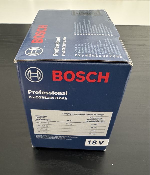 Bateria Bosch ProCORE 18v 8ah