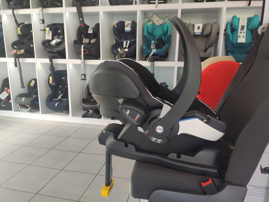 BeSafe iZi Go X1 Modular + Baza ISOFIX fotelik 0-13kg 5 gwiazdek ADAC