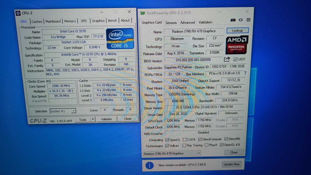 ТОП! Ігровий ПК Intel Core I5/SSD/12gb/RX 470 4gb