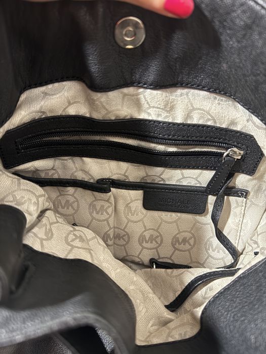 torebka Michael Kors MK Hamilton skóra naturalna