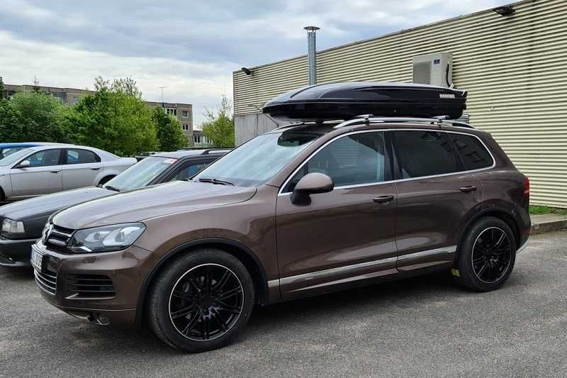 Автобокс на дах Menabo Італія 320 400 460 580 Black White чорний білий