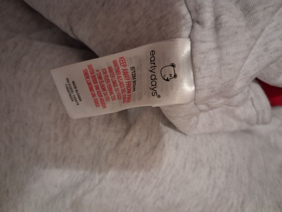 Kombinezon, rożek i spieorek