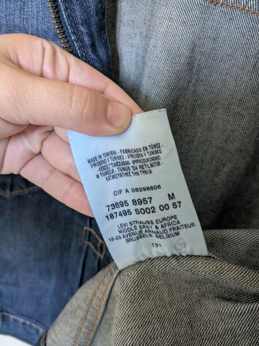Жакет жіночий джинсовий Levis 73695