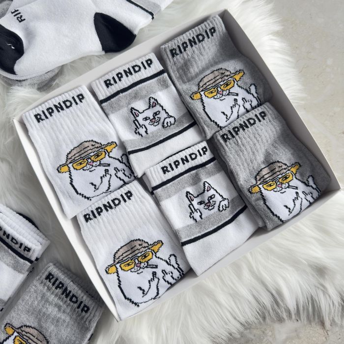Що подарувати на свята? Набір шкарпеток RIPNDIP 12/24 пар/унісекс