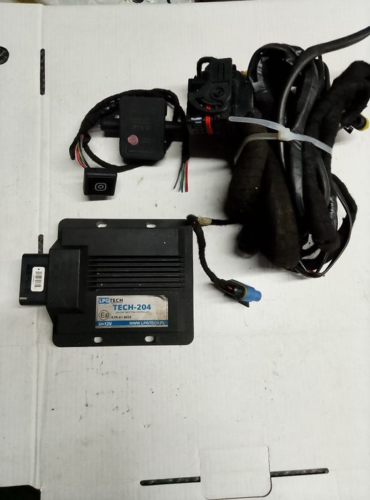 Wiązka elektryczna elektronika LPG TECH 204 sekwencja 4cylindry.