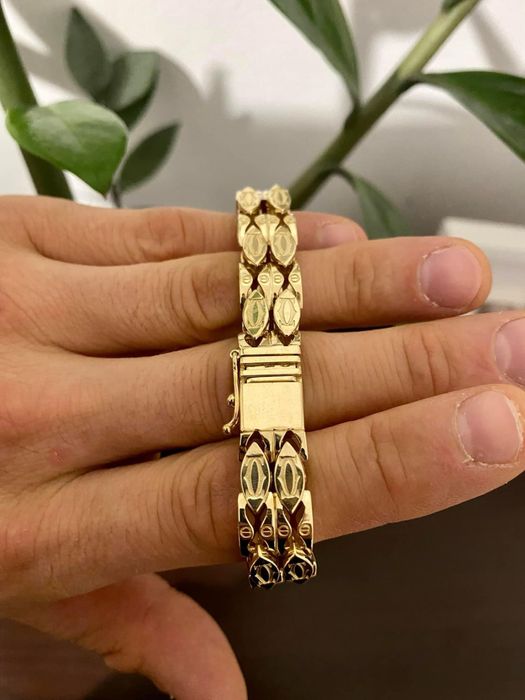 Złota Bransoletka Cartier 110g 585 Nataliebizu