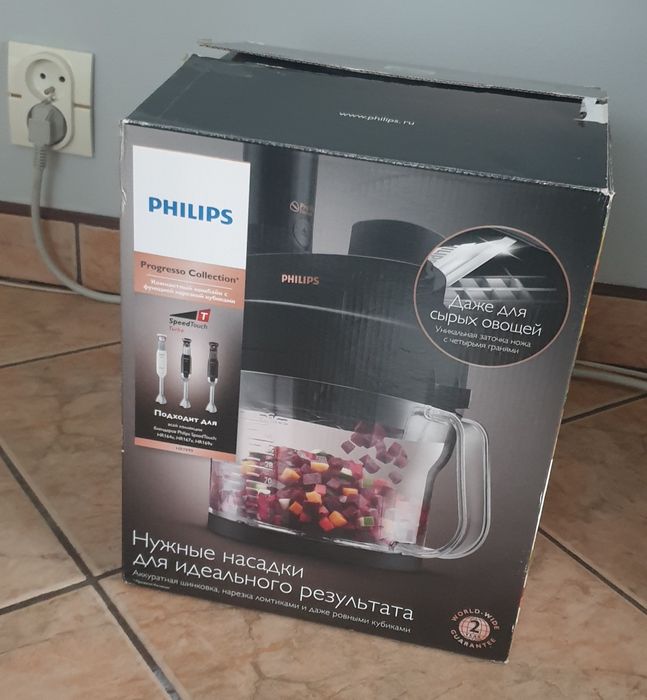 Akcesoria do blendera Philips rozdrabniacz szatkownica