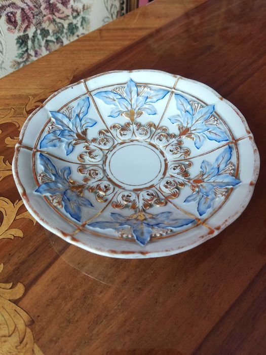 Miśnia Meissen duża filiżanka ze spodkiem