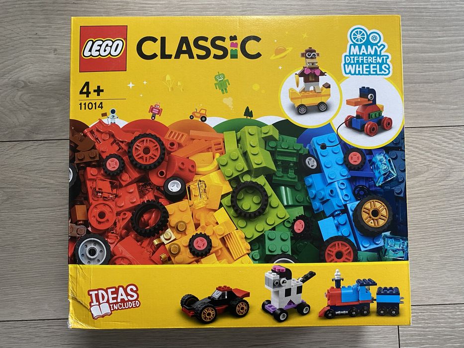 Nowe LEGO Classic Klocki na kołach 11014