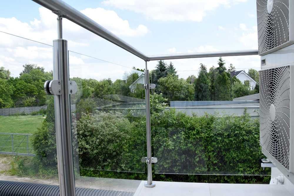 Balustrada nierdzewna pod wypełnienie szklane. Samodzielny montaż!