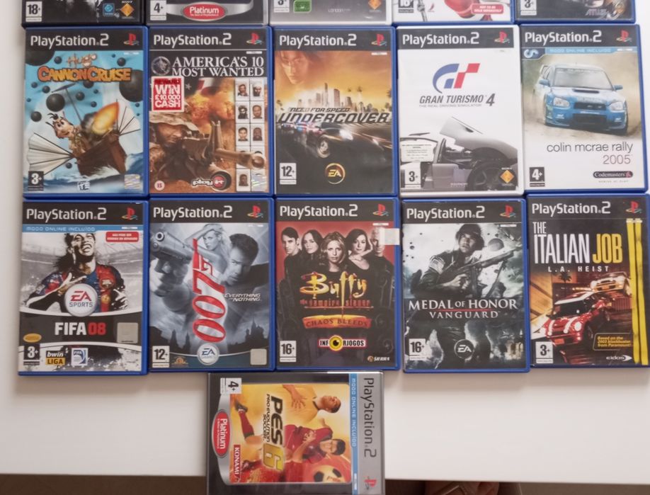 Lote de Jogos PlayStation 2