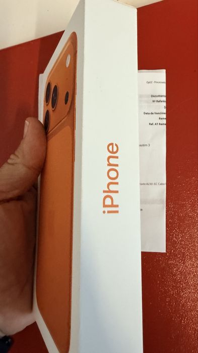 Iphones 17 pro Max laranja 256GB selado !