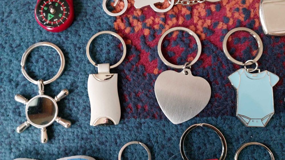 Coleção de 116 Porta-Chaves