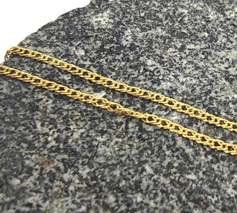 Złoty łańcuszek o splocie monalisa 585 50cm 1,23g