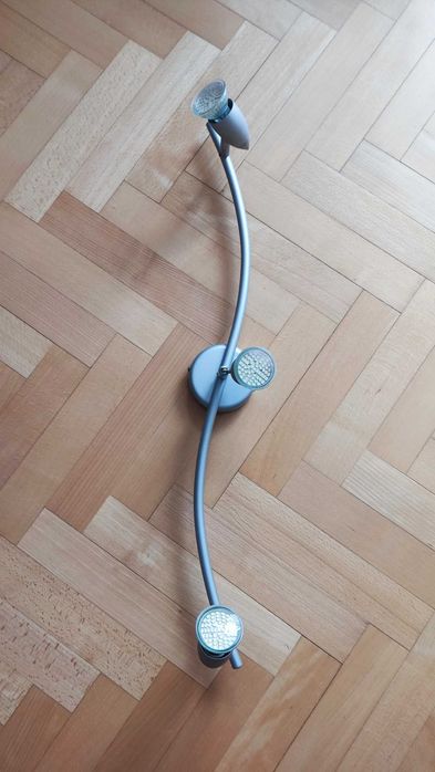 Lampa sufitowa, listwa 3 punktowa GU10 LED IKEA - stan !