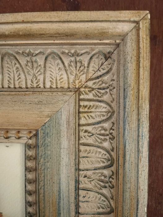 Aguarela, quadro, moldura, decô, art