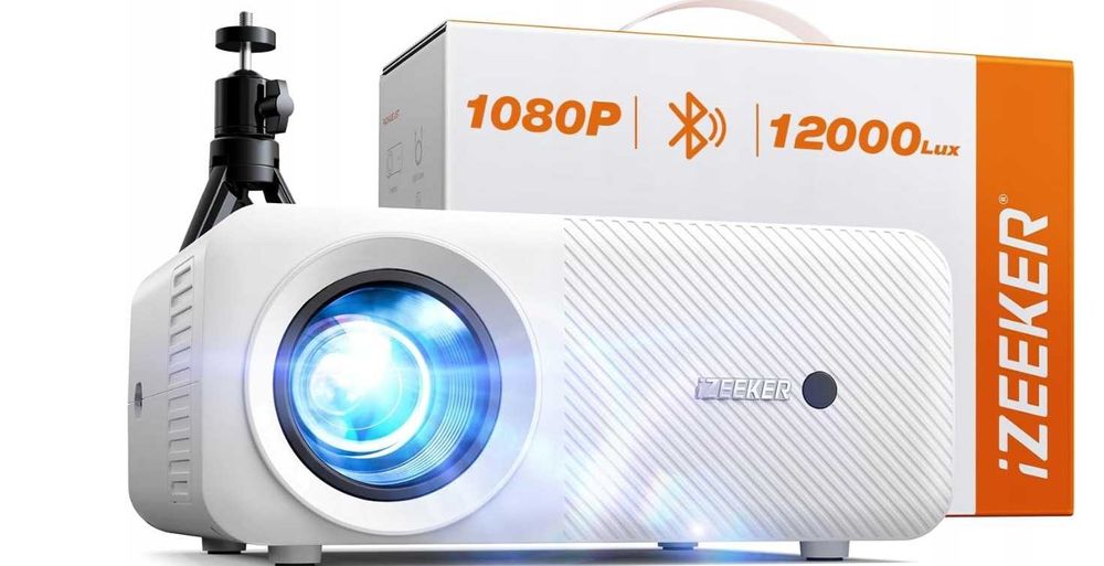 Projektor multimedialny iZeeker iPL320 ze statywem projektor led